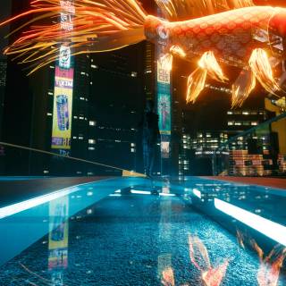 Gaming Cyberpunk city wallpaper