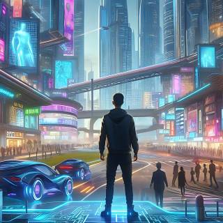 Gaming Cyberpunk city wallpaper