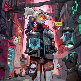 Gaming Cyberpunk city wallpaper