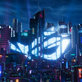 Gaming Cyberpunk city wallpaper