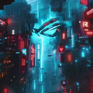 Gaming Cyberpunk city wallpaper