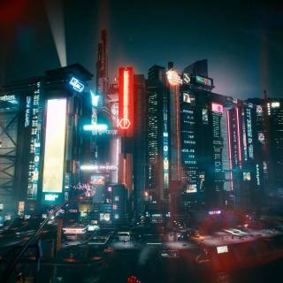 Gaming Cyberpunk city wallpaper