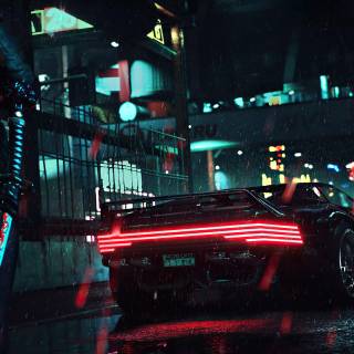 Gaming Cyberpunk city wallpaper