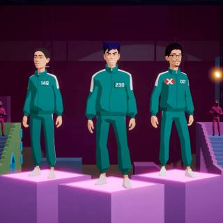 Thanos Squid Games wallpaper