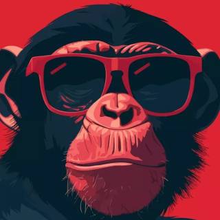 Monkey mobile wallpaper