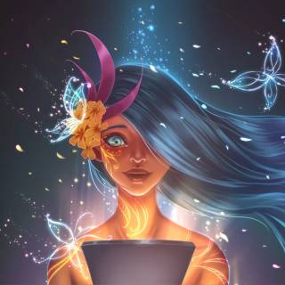 Dark magic 4k wallpaper