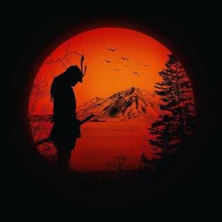 Dark samurai phone wallpaper