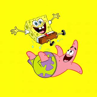 Spongebob PC 4k wallpaper