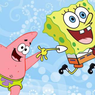 Spongebob PC 4k wallpaper