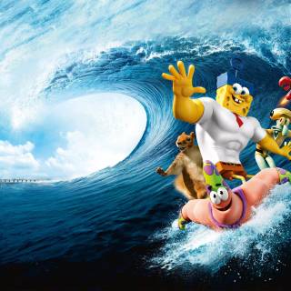 Spongebob PC 4k wallpaper