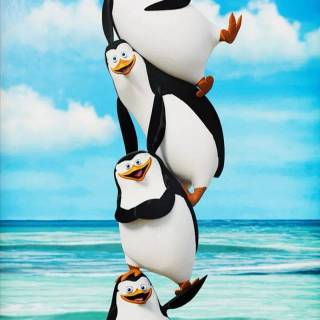 Penguins of Madagascar iPhone wallpaper