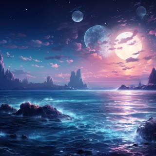 4k blue ocean wallpaper