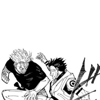 Gojo vs Sukuna phone wallpaper