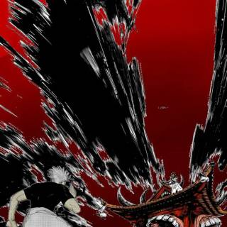 Gojo vs Sukuna phone wallpaper