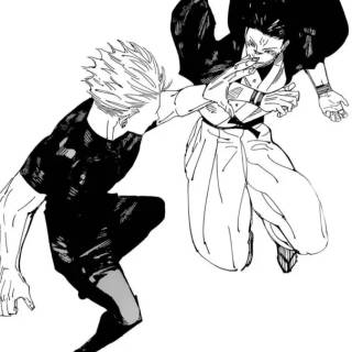 Gojo vs Sukuna phone wallpaper