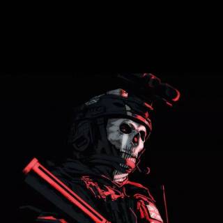 Ghost iPhone 4k wallpaper