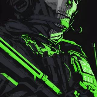 Ghost iPhone 4k wallpaper