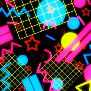 iPhone 80s wallpaper