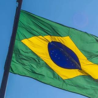 Brazil flag iPhone wallpaper