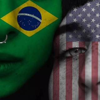 Brazil flag iPhone wallpaper