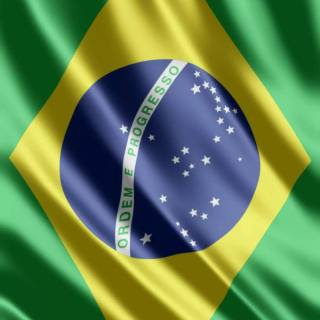 Brazil flag iPhone wallpaper