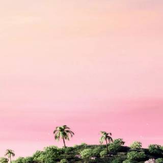 iPhone beach sunset wallpaper