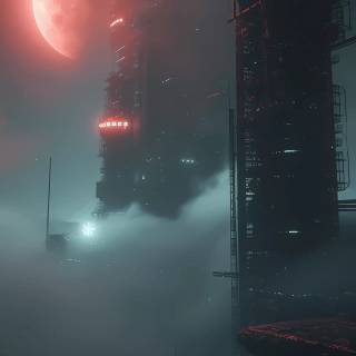 Dystopian phone wallpaper