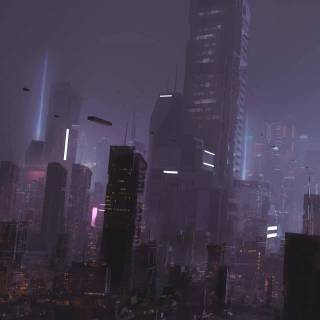 Dystopian phone wallpaper