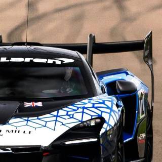 McLaren Senna GTR iPhone wallpaper