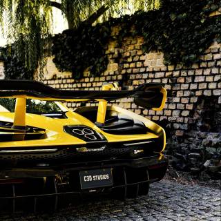 McLaren Senna GTR iPhone wallpaper