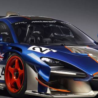 McLaren Senna GTR iPhone wallpaper