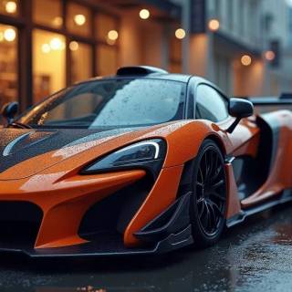 McLaren Senna GTR iPhone wallpaper