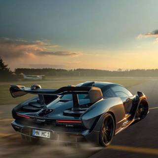 McLaren Senna GTR iPhone wallpaper