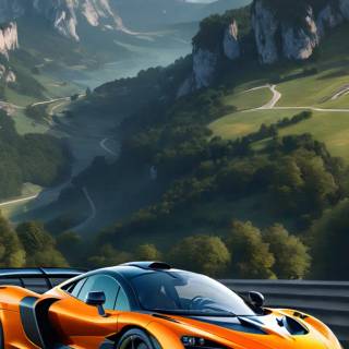 McLaren Senna GTR iPhone wallpaper