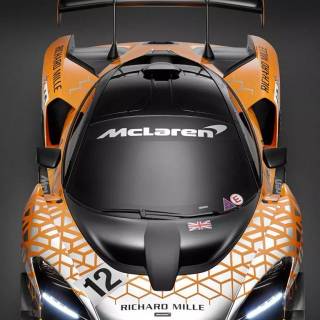 McLaren Senna GTR iPhone wallpaper