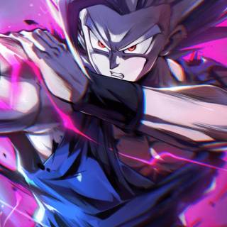 Beast Gohan phone wallpaper