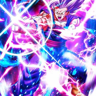 Beast Gohan phone wallpaper