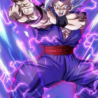 Beast Gohan phone wallpaper