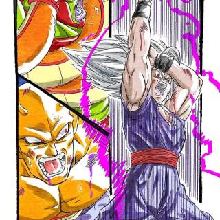 Beast Gohan phone wallpaper