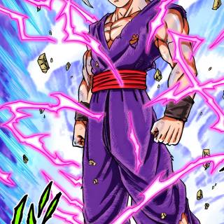 Beast Gohan phone wallpaper