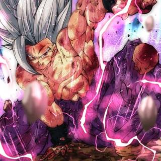 Beast Gohan phone wallpaper