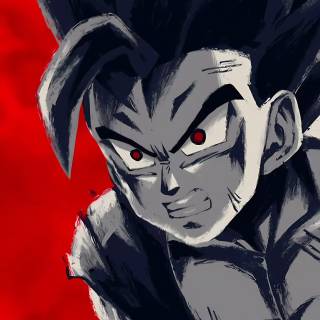 Beast Gohan phone wallpaper