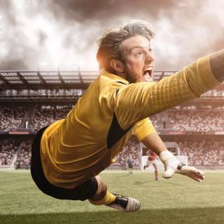 Soccer players phone wallpaper