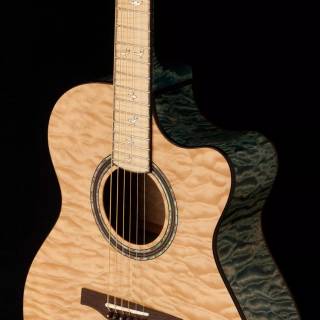 Acoustic guitar phone wallpaper