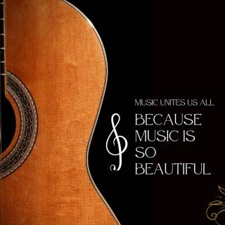 Acoustic guitar phone wallpaper