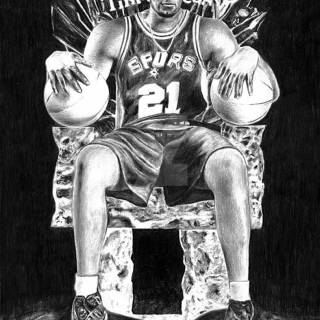 Tim Duncan iPhone wallpaper