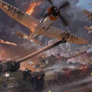 War plane phone wallpaper