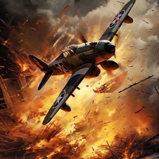 War plane phone wallpaper