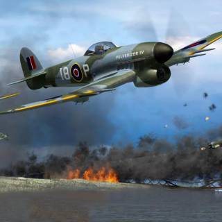 War plane phone wallpaper