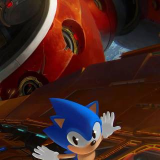 Classic Sonic phone wallpaper